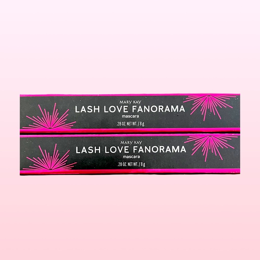2 pack. Mary Kay Best-Selling Lash Love Fanorama. Brand New in Boxes.